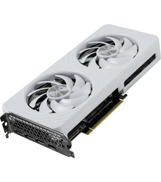 Видеокарта Palit RTX 5060Ti WHITE OC 8Gb GDDR7 128bit 3xDP HDMI 2FAN RTL белый