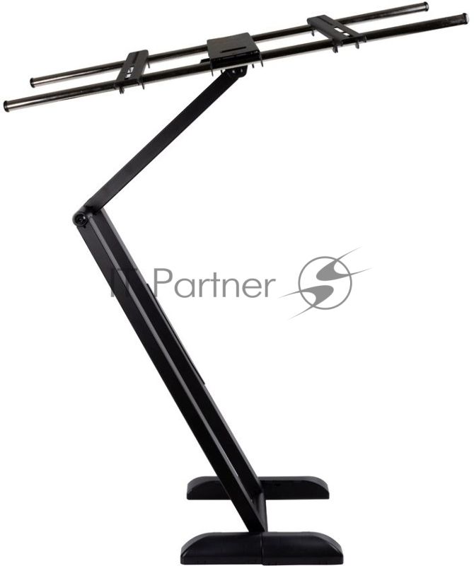 Кронштейн для телевизора Kromax ATLANTIS-120 черный 1 шт/уп. 40"-100", max 121 кг. 4 ст св., нак. +3° -12°, пов. 180°, 84-1239 мм., max VESA 800x600мм