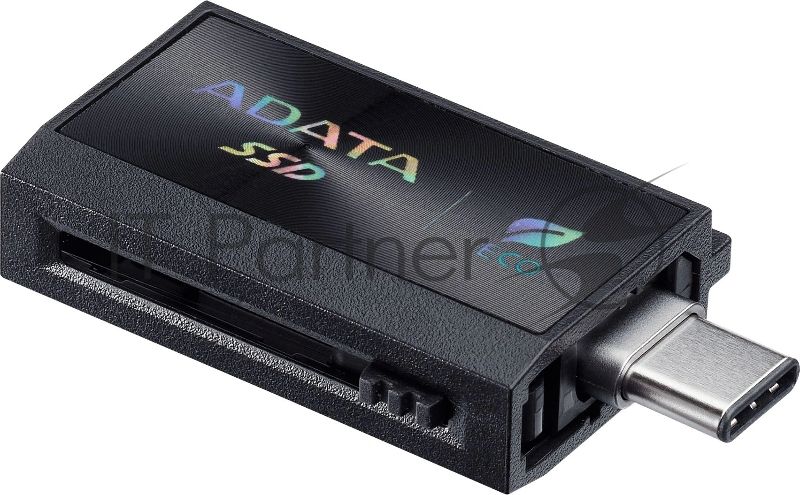 Внешний SSD ADATA SC730, 512 Gb, USB 3.2 Gen 2 Type-A/Type-C, R/W 600/600, черный