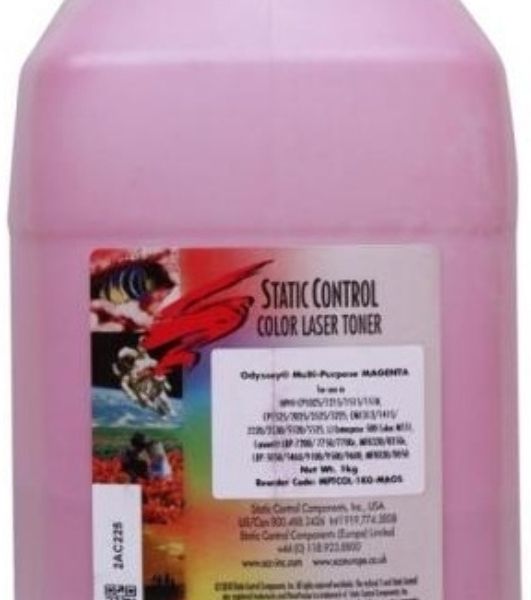 Тонер для принтера Static Control Oki C3300N/5500 OKIUNIV-1KG-MA пурпурный (флакон 1000гр)