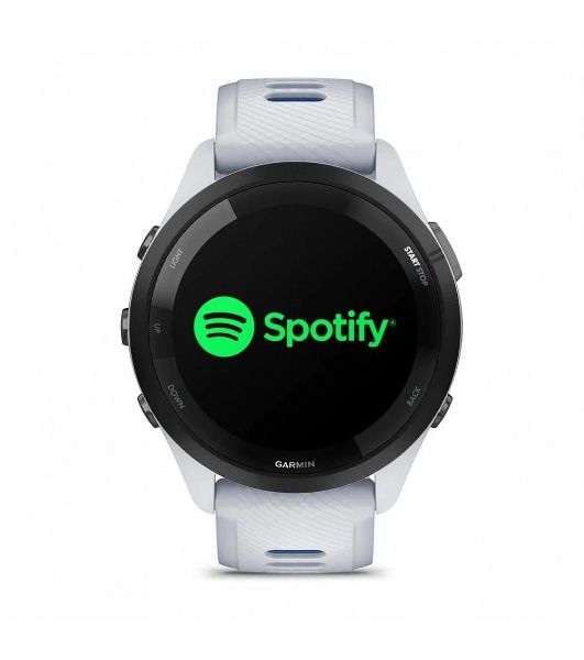 Умные часы Garmin Forerunner 265, 1.3" AMOLED, 5G, Wi-Fi, Bluetooth, NFC, IPX7, белый