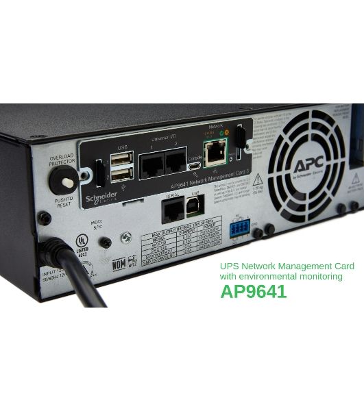 Сетевая карта APC UPS Network Management Card 3 with Environmental Monitoring