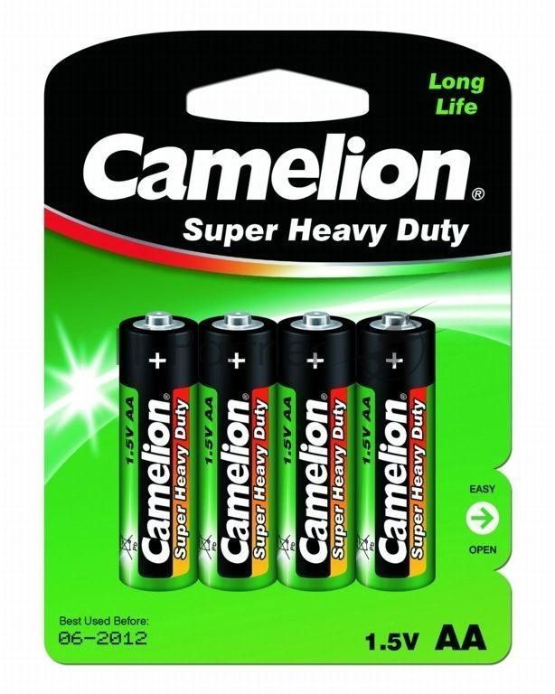 Элемент питания солевой Camelion R R6 BL-4 (блист.4шт) 1.5 В