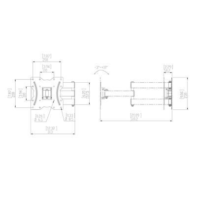 Кронштейн Benatek LCD-33Bчерный