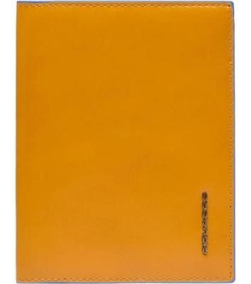 Обложка для паспорта Piquadro Blue Square PP1660B2/G желтый натур.кожа