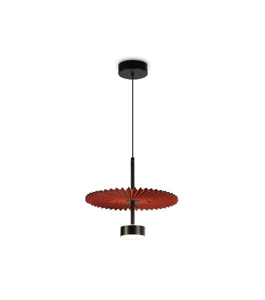 Светильник Ambrella light LH72613 BK/RD черный/красный 6W 3000K D300*260-1770