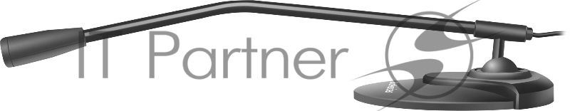 Микрофон Defender MIC-117 черный, кабель 1.8 м