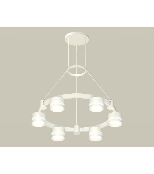 Светильник Ambrella light XR92031203/6 SWH/FR белый песок/белый матовый GX53 (A9203, C9231, N8477)