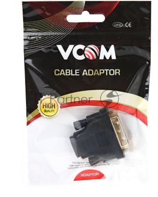 Переходник VCOM HDMI 19F to DVI-D 25M позолоченные контакты VAD7818