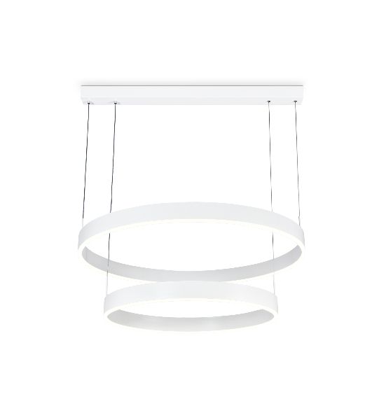 Светильник Ambrella light FA6615/2 WH белый 119W D600/800*750 (ПДУ РАДИО 2.4G)