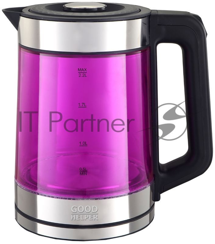 Чайник электрический Goodhelper KPG-2201 pink