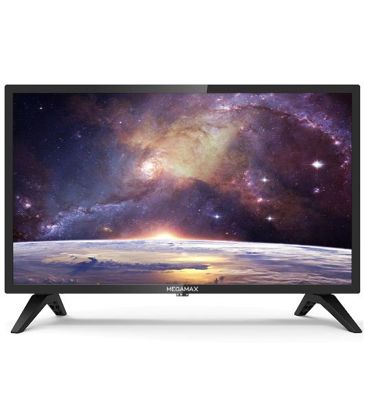 Телевизор MEGAMAX 24" 24MG11H черный DLED HD 60Hz