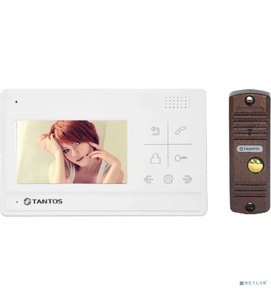 Комплект домофона Tantos Lilu kit белый