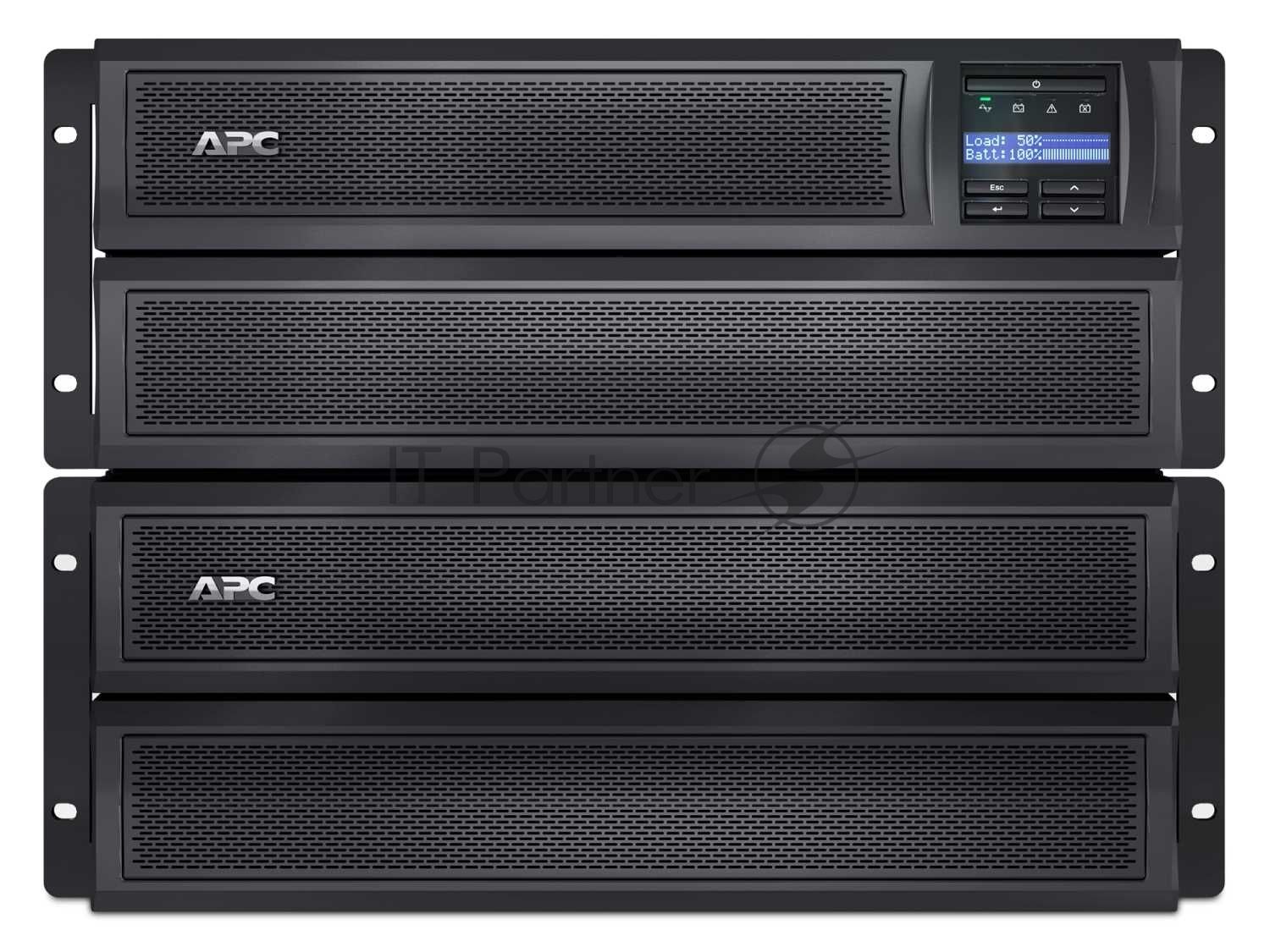Источник бесперебойного питания APC Smart-UPS X SMX2200RMHV2U/2200ВА/1980Вт/1 х IEC 320 C19 (компьютерная), 8 х IEC 320 C13 (компьютерная)