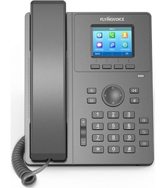 Телефон IP Flyingvoice P11G серый (упак.:1шт)