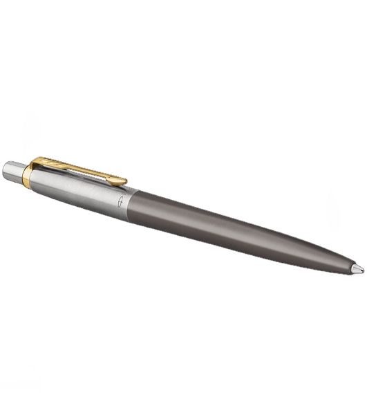Ручка шариковая Parker Jotter Grey Core GT (2213723) M, синие чернила, подарочная коробка