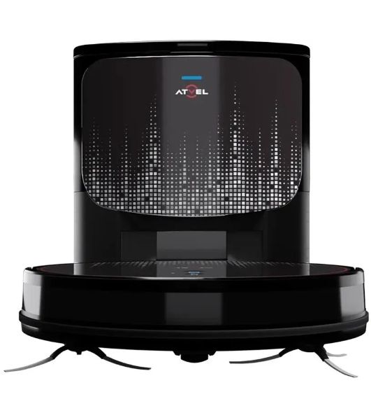 Робот-пылесос Atvel R80 Base черный, 2600 мА*ч Li-Ion, уборка влажная/сухая, пылесборник контейнер 0.34 л