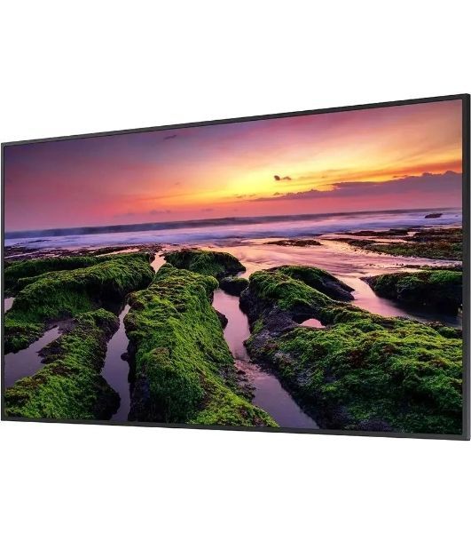 Панель Samsung QB75B черный, 75 ", 3840x1920, 16:9, VA, Tizen 6.5, Ultra HD 4K, 350 кд/м2, 8 мс, 4000:1, 178°/178°