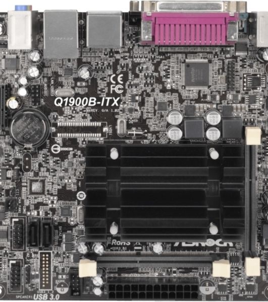Материнская плата Asrock Q1900B-ITX mini-ITX AC`97 6ch(5.1) GbLAN+VGA+HDMI