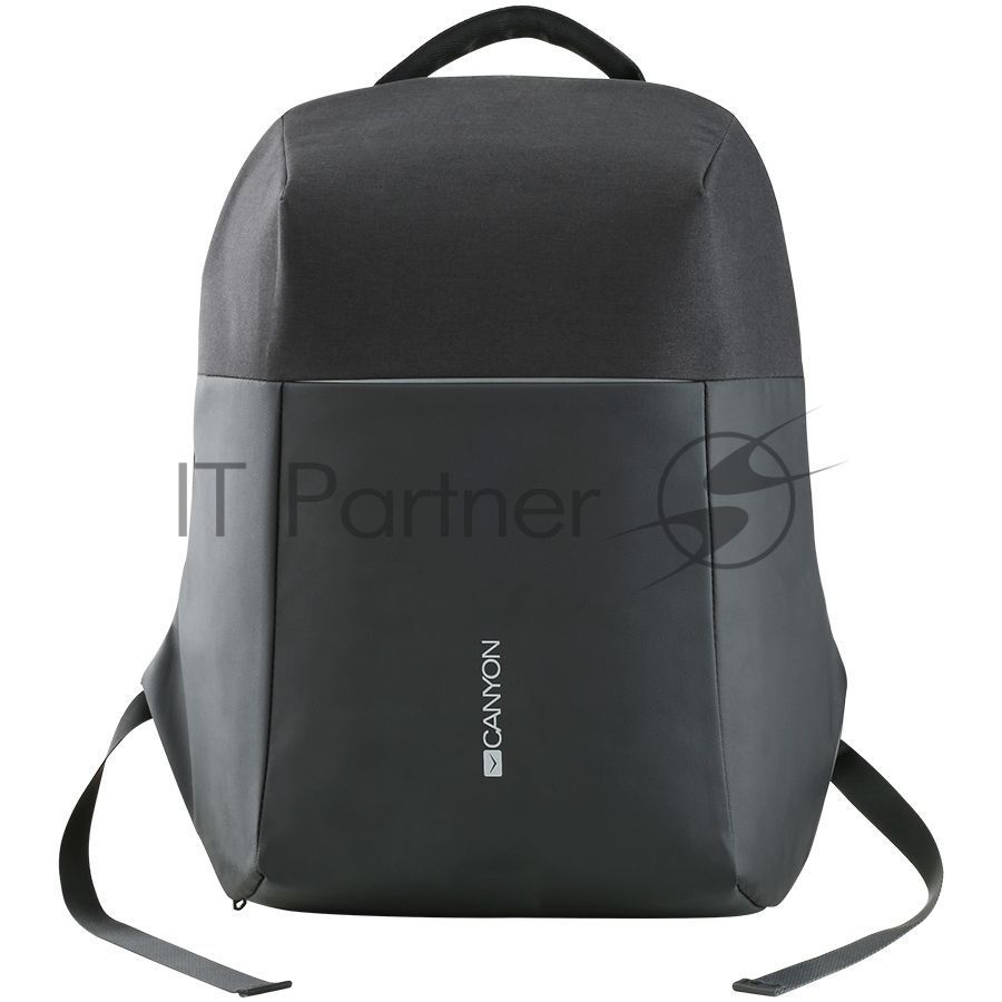 Рюкзак Anti-theft backpack for 15.6"-17" laptop, material 900D glued polyester and 600D polyester, black, USB cable length0.6M, 400x210x480mm, 1kg,capacity 20L