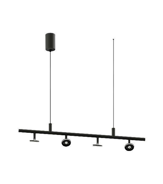 Корпус светильника C9002/4 SBK черный песок 800*60*1200mm MR16 GU5.3/4