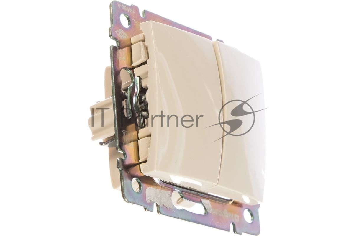 Выключатель Legrand 774305 Valena двухклавишный 10 AX(слоновая кость)