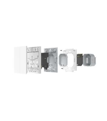 Выключатель умный Aqara Smart wall switch H1 (with neutral, double rocker) WS-EUK04