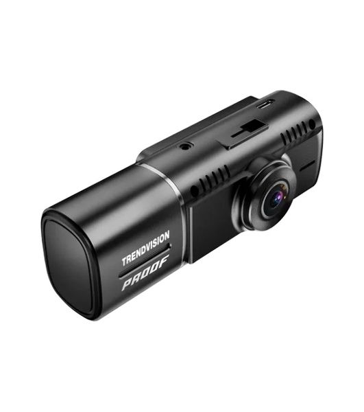 Видеорегистратор TrendVision Proof Ultra, 3840x2160, 2", с камерой заднего вида, GPS, Wi-Fi, G-сенсор, датчик движения