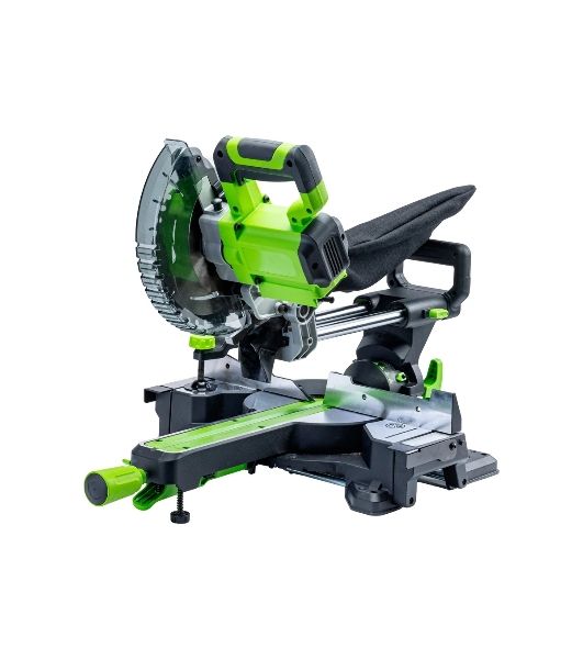 Торцовочная пила Greenworks GD24MS216 24V, бесщеточная, с протяжкой, без АКБ и ЗУ [1501707]
