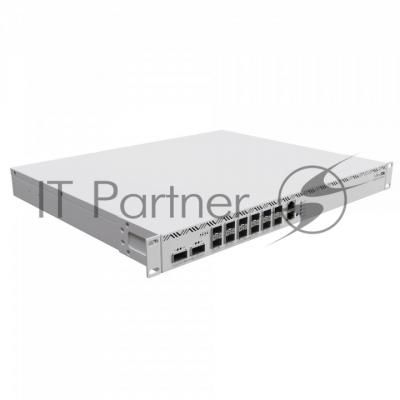Маршрутизатор MikroTik CCR2216-1G-12XS-2XQ, 1×1 Гбит/с + 12×25 Гбит/с SFP28 + 2×100 Гбит/с QSFP28, управляемый