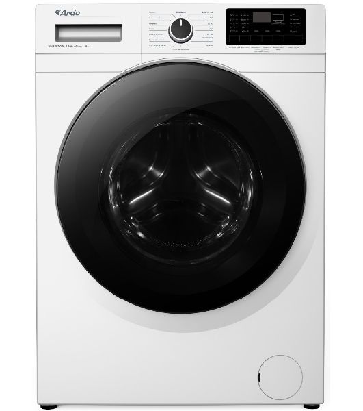 Стиральная машина ARDO WME812544DW2 белый, загрузка фронтальная 8 кг, 1200 об/мин, класс: А+++
