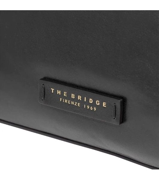 Сумка женская The Bridge Ingrid 04571501/30 черная натур.кожа
