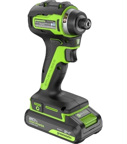 Винтоверт Greenworks ID3170 аккум. патрон:шестигр.1/4" (3804907CUA)