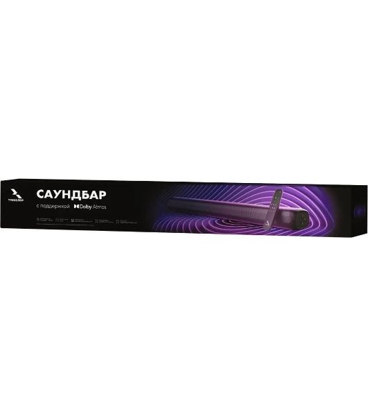 Саундбар Триколор TR-SB-02 2.1 100Вт+40Вт черный