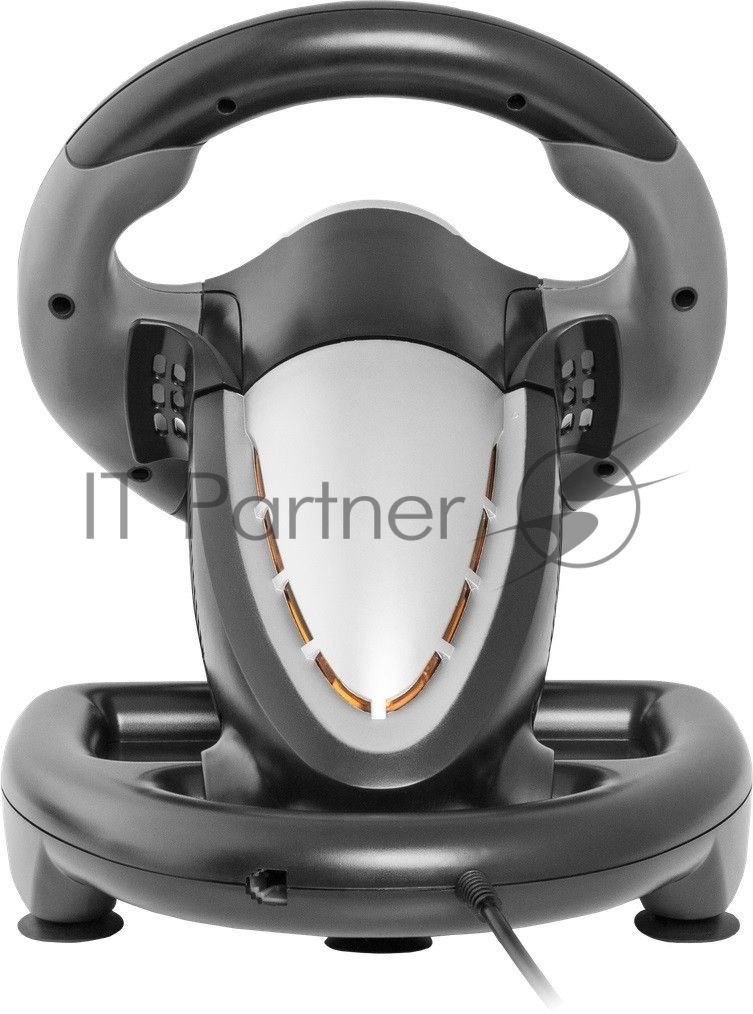 Игровой руль Defender CHALLENGE MINI Руль+ педали, 10кн., 200мм.,USB