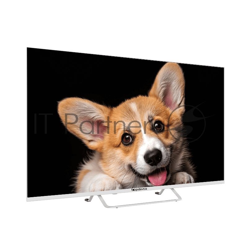 Телевизор TopDevice 43" TDTV43CS03U_WE белый UHD Smart YaOS 1 5Gb 8Gb