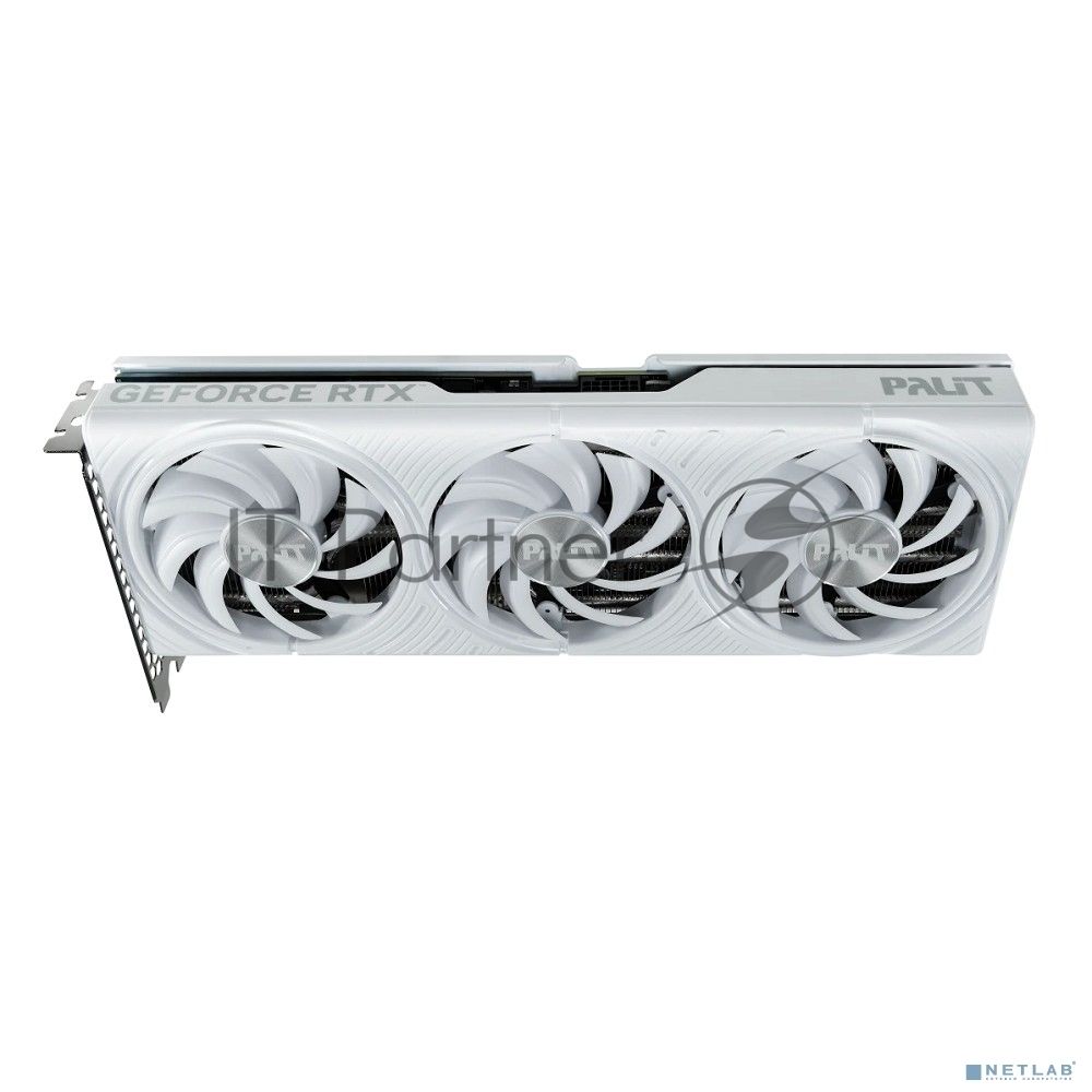 Видеокарта Palit GeForce RTX 5070 WHITE OC, 12 GB GDDR7, 192 bit, 3xDisplayPort, HDMI, GPU 2325 MHz