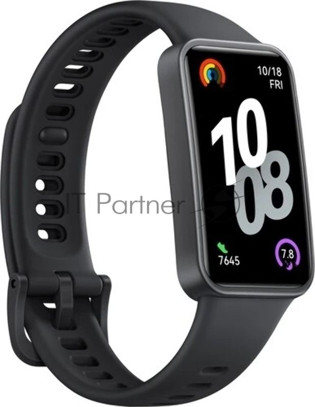 Фитнес-браслет Huawei Band 10 NOR-B19, 1.47" AMOLED, Bluetooth, черный