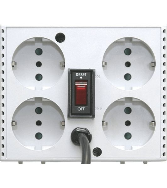 Стабилизатор напряжения Powercom TCA-3000 1500Вт 3000ВА белый