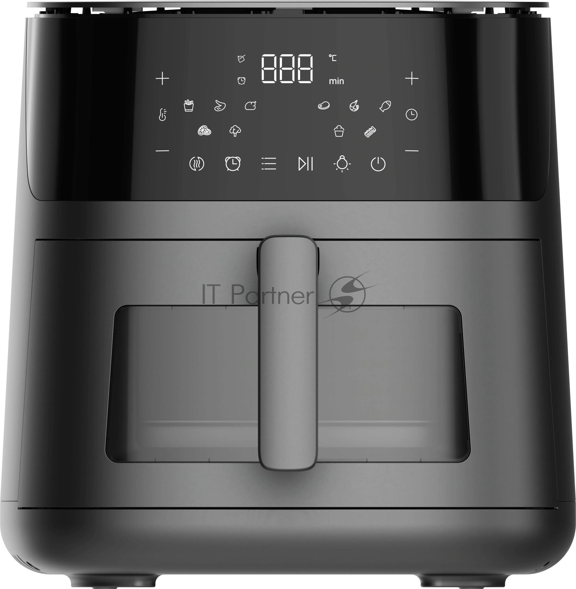 Аэрогриль Haier HAF-700 черный, 2300 Вт, 7 л, сенсор, 10 программ
