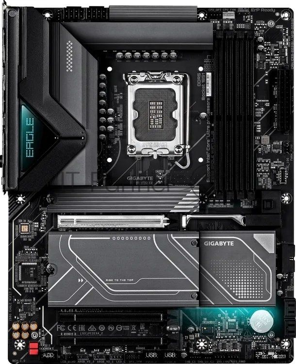 Материнская плата Gigabyte Z890 EAGLE WIFI7 PLUS, LGA1851, Intel Z890, 4xDDR5, 4xSATA, 4xM.2, 1xPCIe 5.0 x16, 2xPCIe 4.0 x4, 1xDisplayPort, 1xUSB4 Type-C, 1x 2.5Gb LAN, 2xUSB 3.2 Gen2, 3xUSB 3.2 Gen1, 4xUSB 2.0, 2x3.5 мм, 7.1, ATX