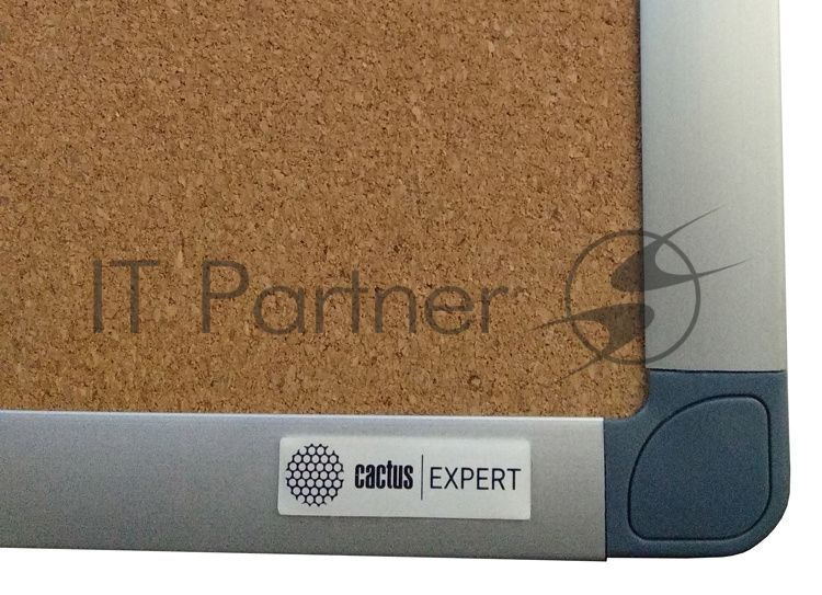 Демонстрационная доска Cactus CS-CBD-120X150, пробковая 120х150см алюминиевая рама