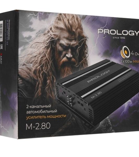 Усилитель автомобильный Prology M-2.100 двухканальный