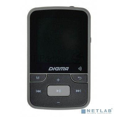 Плеер Hi-Fi Flash Digma Z4 BT 16Gb черный/1.5"/FM/microSD/clip