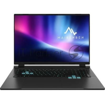 Ноутбук Maibenben X18A-R98957/18"/IPS/AMD Ryzen 9 8945HX/24Gb/1Tb SSD/NVidia GeForce RTX 5070 8Gb/Linux/черный/2.8kg