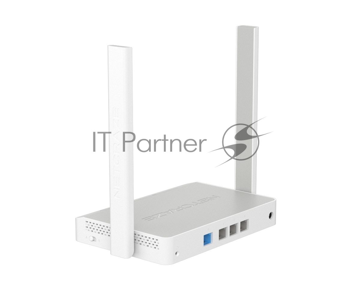 Интернет-центр Netcraze Air (NC-1613) с Mesh Wi-Fi 5 AC1200, 4-портовым Smart-коммутатором и переключателем режима роутер/ретранслятор