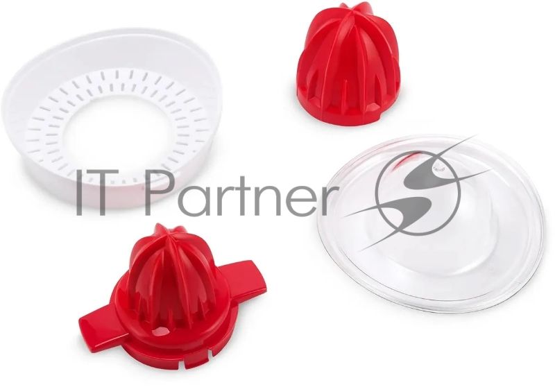 Соковыжималка Maxwell MW-1109(W) белый/красный, цитрусовая, 25 Вт, 700 мл, механическое