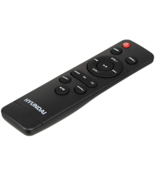 Микросистема Hyundai H-HA650 черный 150Вт FM USB BT SD/MMC/MS