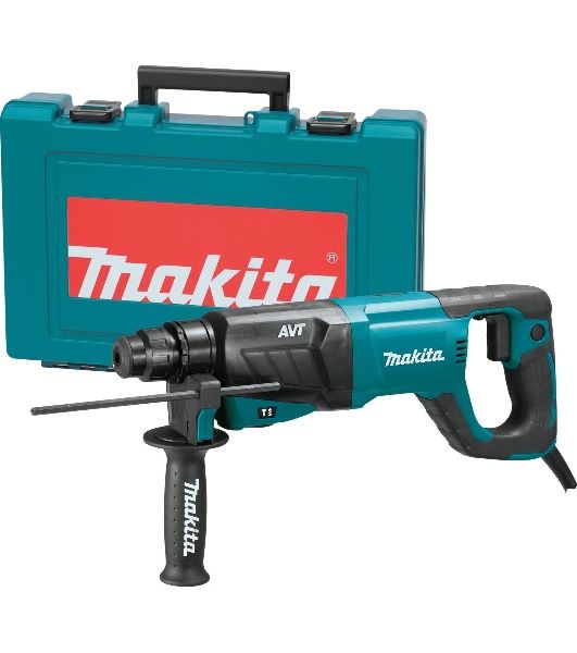Перфоратор Makita HR2641, SDS-plus, 800 Вт, 2,4 Дж, от сети
