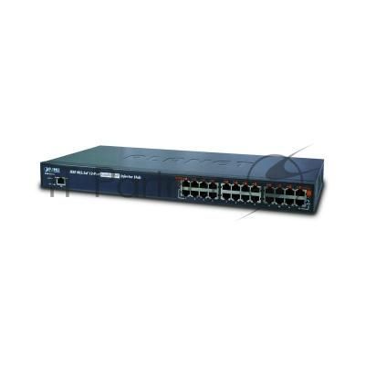 Управляемый хаб  PoE инжекторов POE-1200G , встроенный БП 12-Port 802.3at Managed Gigabit Power over Ethernet Injector Hub (full power - 200W)